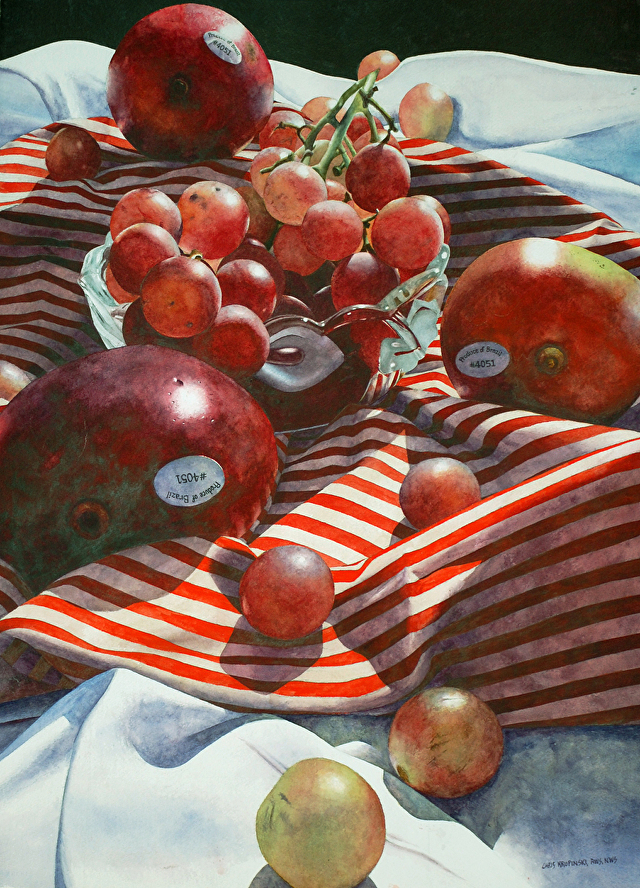 Mangoes and Grapes by Chris Krupinski